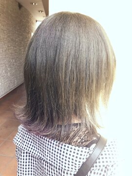 ブランシェ神領店 切りっぱなし☆インナーパープル