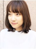 暗髪ナチュラル×内巻きボブディ*30代40代オススメ