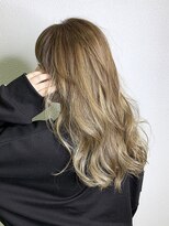 クラルス バイ アルティナ 溝の口店(Clarus by artina)&nbsp;シャンパンゴールド×ハイライトカラー【Clarus溝の口】