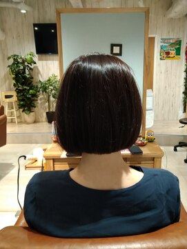 ヘアーリゾート モアナ(hair Resort moana) 『moana本八幡森』☆大人ショートボブ☆