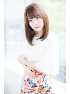 ヒロノタクヤ ミディアムボブ