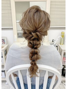 リサ 恵比寿(risa.) お出かけに☆編み下ろし