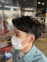 ナンバー 秋田店(N°)&nbsp;爽やかツーブロック刈り上げ束感アップバング