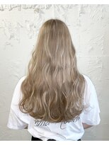 フィーネ 柏(Fi-Ne)&nbsp;#ダブルカラー＃ケアブリーチ＃ミルクティーベージュ＃柏