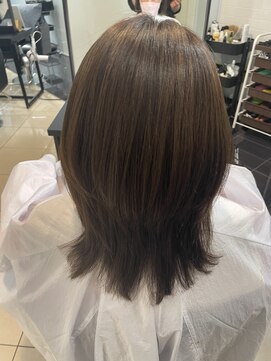 ラブクロムトーキョー オモテサンドウ(LOVECHROME OMOTESANDO) 美髪ストレート　簡単スタイリング