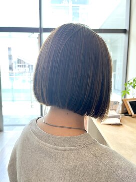 マイティ バイ エイチ(mighty by H) ミントアッシュとフレンチボブ