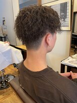 アイリーヘアデザイン(IRIE HAIR DESIGN)&nbsp;【IRIE HAIR赤坂】スパイラルパーマ×ソフトツーブロック