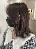 くびレイヤー☆大人可愛い小顔ひし形ボブ×ホワイトラベンダー
