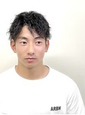 ツイストスパイラル/カジュアル/ショート/刈り上げ/20代