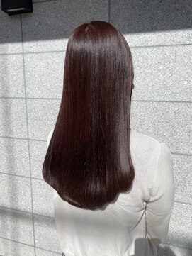 カミビト マヴィー(kamibito mavie) 髪質改善カラー★ハイライトピンクベージュ白髪染め40代50代