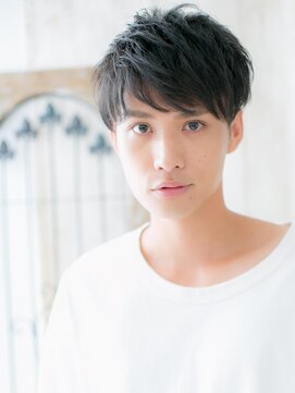 モッズヘア メン 南越谷南口店(mod's hair men) 無造作簡単1分スタイリング!斜めバングスマートマッシュS南越谷