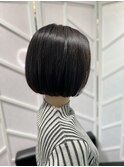 30代40代50代ヘルシースタイルチョコレートショートヘア代官山