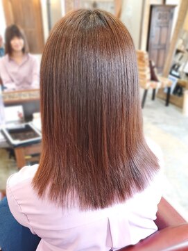 オートゥール(hair room Auteur) 20代30代40代髪質改善肩ラインココアベージュ透明感