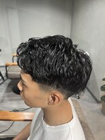 スウェル 柏店(Swell)&nbsp;ハイライト波巻きマッシュパーマ束感ショート