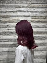 ビス ヘア アンド ビューティー 西新井店(Vis Hair＆Beauty)&nbsp;20代30代40代ピンクアッシュ艶感ストレート透明感ナチュラル