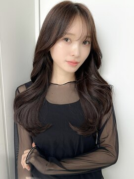 シーシンジュク 新宿南口(Sea shinjuku) 韓国風前髪×レイヤーカット【新宿/前髪/レイヤーカット】