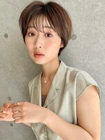 アッシュ 笹塚店(Ash)&nbsp;グレーベージュ/斜めバング/フレンチガーリー/ネイビー[笹塚]