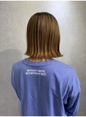 20代30代大人可愛い小顔 ボブ切りっぱなし