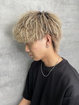 ネクスト 静岡店(NEXT) NEXT静岡　ツイストスパイラル　マッシュウルフ　ブロンド