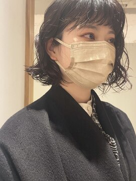 ヌークバイラヴェスト 四日市(neuk by lovest) ボブ×パーマ×ムース