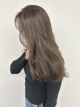 ノウハウ キョウト(KNOWHOW kyoto) 大人ベージュ/ロングレイヤー/透明感