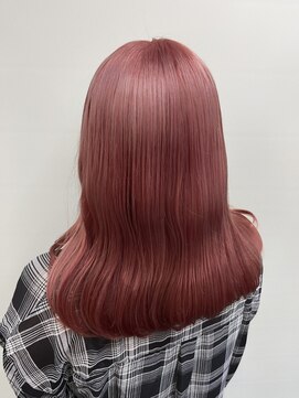 セブンルックスクレオ(7LOOKS creo) ブリーチありピンクカラー