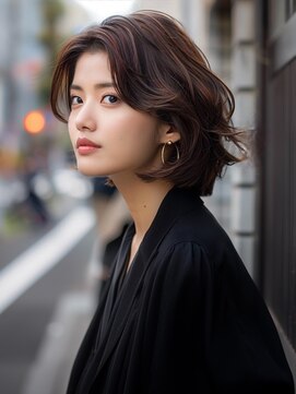 アルトリスト(Altruist Aging×HAIR&SPA) ☆イメチェンピンクベージュアンブレラカラー前髪クールショート