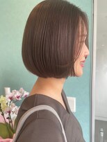 トゥットヘアー(Tutto hair)&nbsp;20代30代40代50代＊ピンクバイオレットマニッシュミニマルボブ