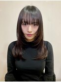 ロングレイヤー/内巻きレイヤー