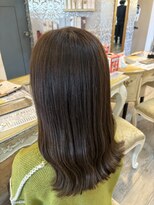 ハグエヴェック(HUG AVEC)&nbsp;オリーブブラウンカラー