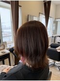 新規お得クーポンあり【見附　今町】ミディアム外ハネスタイル