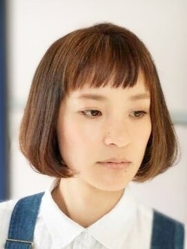 ヘアースタジオ ジェイワン(hair studio J ONE) 30代40代50代60代 マチルダボブ 白髪染めぼかし 脱白髪染め