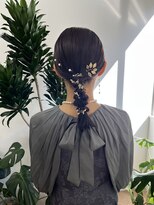 ヘアアレンジ/お呼ばれヘア/ヘアセット/ヘアメイク