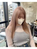 ガルボ ヘアー(garbo hair)&nbsp;ベージュカラーハイトーン艶髪