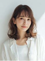 ニスル 上尾店(NISURU)&nbsp;似合わせカット/大人ガーリー/ダークアッシュ/着物/上尾/上尾駅