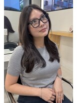 アフェクションカナヤマ(AffECTION kanayama) 韓国 レイヤーカット ブリーチ ダブルカラー 髪質改善