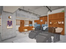 リベルタ 下北沢(liberta)の雰囲気(ソファーのようなシャンプーベッドで極上のシャンプータイムを)