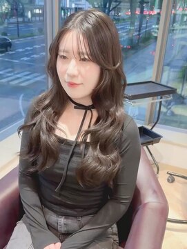 ファースト 仙台店(first) 韓国ハッシュカット×ブルーブラック