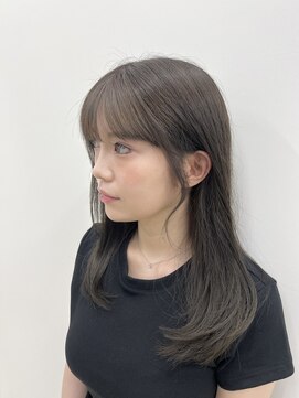 ビーヒアナウ N゜03 金沢駅西店(BE HERE NOW) フェイスレイヤー×グレージュ