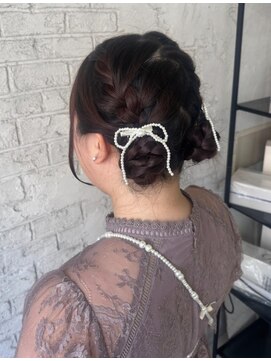 プライズ 池袋店(prize) ツインアレンジ ヘアセット 池袋 ヘアメイク