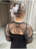 結婚式ヘアセット
