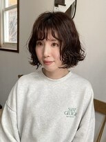 オンカン(onkan)&nbsp;ボブパーマ／大人パーマ/ ボブ/髪質改善