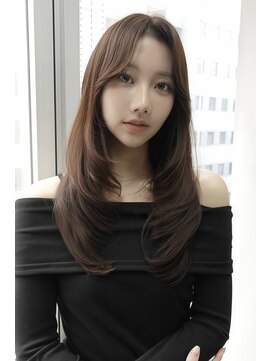 エトラ 渋谷店(etora) ◎小顔ヘア　レイヤーカットワンホンヘア韓国