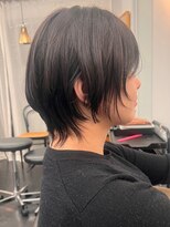 シベルバレー 横浜(sibell) 20代30代ショートボブ前髪ありボブミニボブ顔周りレイヤーカット