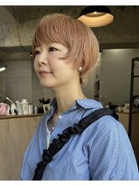 セッション(SESSION)&nbsp;オレンジベージュ/マッシュショート