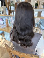 メルク ユニ(merc.uni)&nbsp;12.28 透明感たっぷりラベンダーブラウンカラー◎