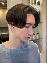 エリマバイフィフス 調布(elima by fifth) 自然な毛流れでラフにキマるセンターパート×ニュアンスパーマ