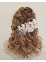 セットサロン フルール(Fleur)&nbsp;ダウンスタイルサイドアレンジ♪