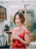 大人ボブスタイル【大島】