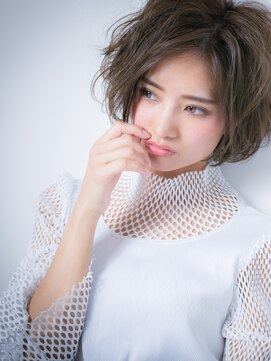 カバーヘア ブリス 北浦和(COVER HAIR bliss) アシンメトリー小顔センシュアルショートw北浦和20代30代40代